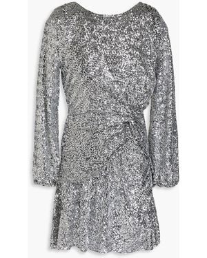 Maje Mini Dress - Grey