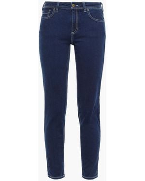 Acne Studios Climb Faded Mid-rise Skinny Jeans - Blue