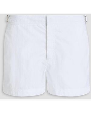 Orlebar Brown Kurze badeshorts "springer" - Weiß