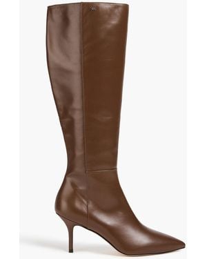Stuart Weitzman Mara 75 kniehohe stiefel aus leder - Braun
