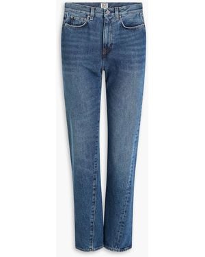 TOTEME Mid-rise Straight-leg Jeans - Blue