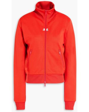 Courreges Trainingsjacke aus piqué - Rot