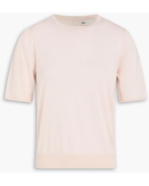 Tory Burch Wool And Silk-Blend Top - Pink