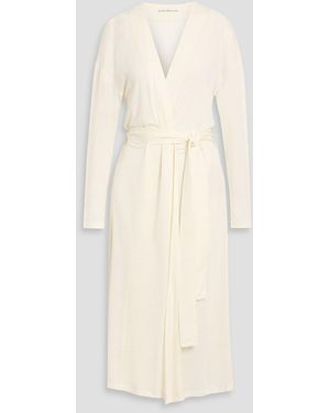 Another Tomorrow Lyocell-Jersey Robe - Natural