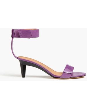 Isabel Marant Arely Leather Sandals - Pink