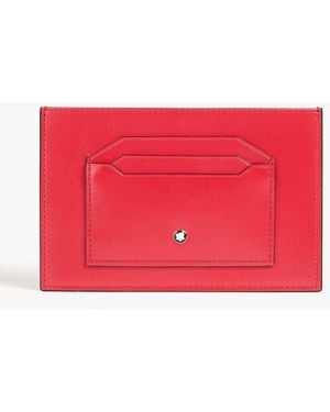 Montblanc Leather Cardholder - Red