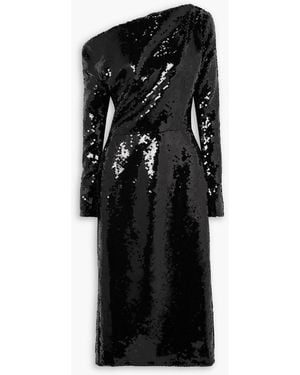 Designer Black Sequin One Shoulder Dresses for Women - Up to 85% off | Lyst
