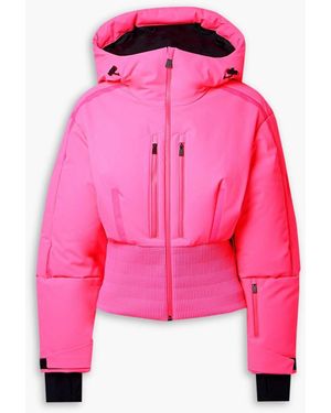 Aztech Mountain Vertical Nuke Dermizaxtm Ev Hooded Down Ski Jacket - Pink