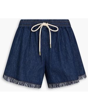 Zimmermann Denim Shorts - Blue