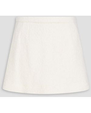 White Blouse Couture Valentino White Lace Skirt RED Valentino