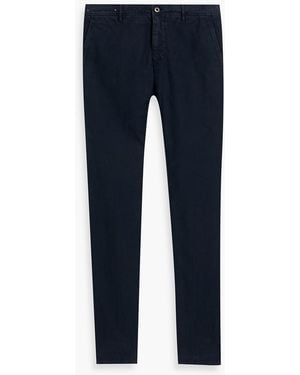 Slowear Incotex Cotton-Blend Twill Chinos - Blue