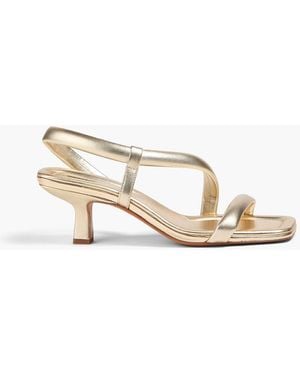 Vince Coline Leather Sandals - Metallic