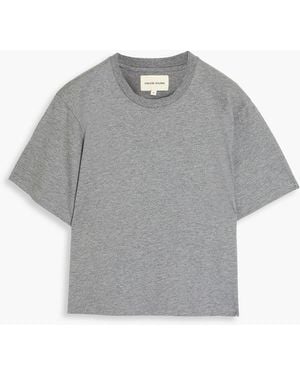 Loulou de Saison Telanto Pima Cotton-jersey T-shirt - Grey