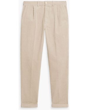 Alex Mill Cotton-Corduroy Trousers - Natural