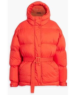 Ienki Ienki Michlin Quilted Shell Hooded Down Jacket - Red
