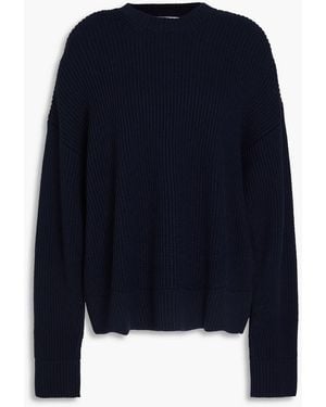 Officine Generale Mimy Ribbed Wool Jumper - Blue