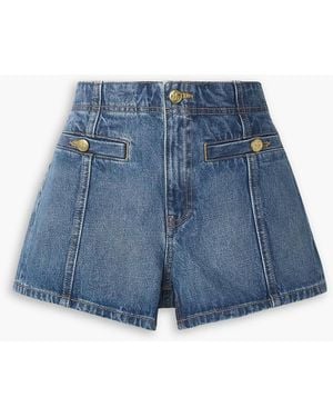 Ulla Johnson The Camille Denim Shorts - Blue