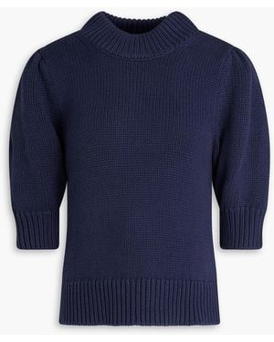 Rails Mariona Cotton Mock-neck Jumper - Blue
