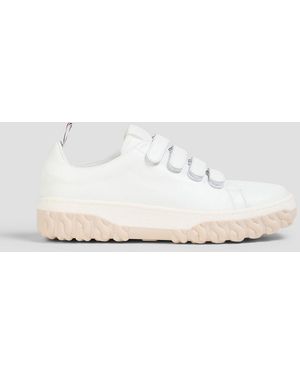 Thom Browne Leather Trainers - White