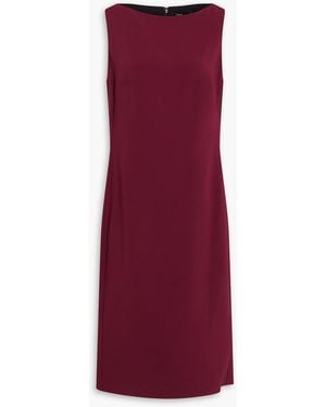 Theory Crepe Midi Dress - Purple