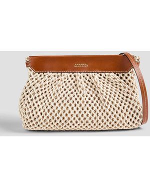 Isabel Marant Luz Crocheted Clutch - Natural