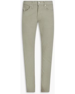 FRAME L'homme slim jeans aus denim - Grün