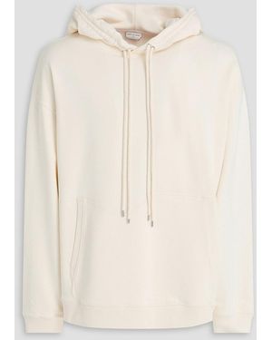 Dries Van Noten Haxel French Cotton-terry Hoodie - Natural