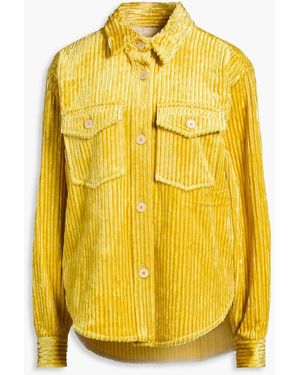Isabel Marant Madiana Corduroy Jacket - Yellow