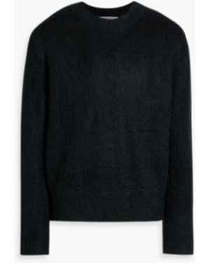 LE17SEPTEMBRE Brushed Knitted Sweater - Black