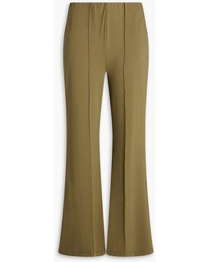 Day Birger et Mikkelsen Stretch-jersey Wide-leg Trousers - Green