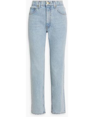 Ulla Johnson Daphne High-rise Slim-leg Jeans - Blue