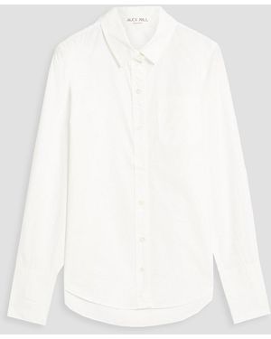 Alex Mill Cotton-poplin Shirt - White