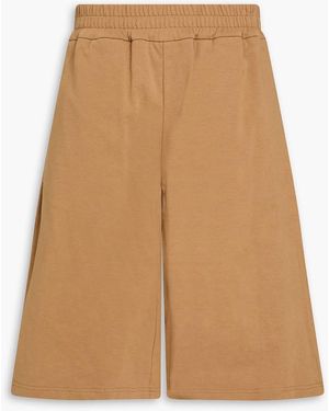 Jil Sander Cotton-Jersey Shorts - Natural