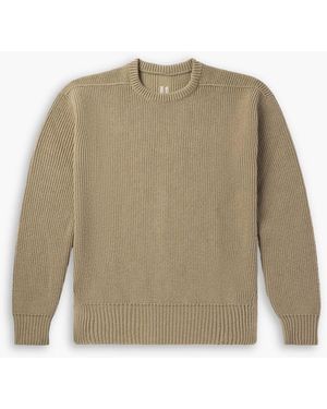 Rick Owens Wool Jumper - Natural