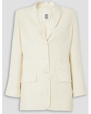 By Malene Birger Porter Woven Blazer - Natural