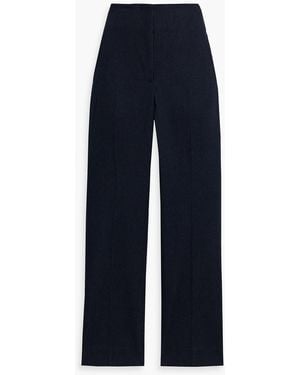 Veronica Beard Hose "chiara" mit schmalem bein aus crêpe - Blau