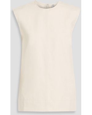 TOTEME Cotton-Twill Top - Natural