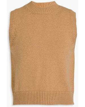 &Daughter Wool Vest - Brown