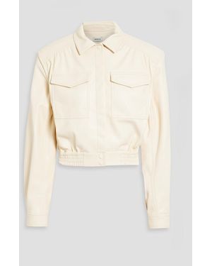 Jonathan Simkhai Marbella Cropped Jacket - Natural