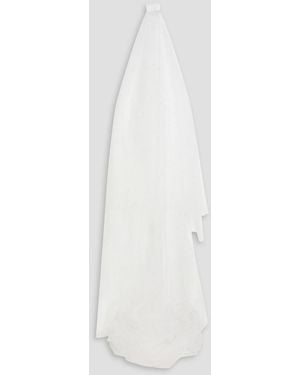 Rebecca Vallance Bead-Embellished Tulle Veil - White