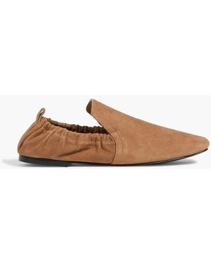 A.Emery Delphine Suede Loafers - Brown