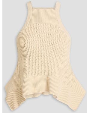 3.1 Phillip Lim Cotton-blend Top - Natural