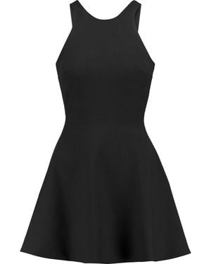 Elizabeth and James Britt Cutout Twill Mini Dress - Black
