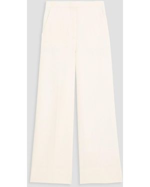 Stella McCartney Jacquard Wide-Leg Pants - Natural