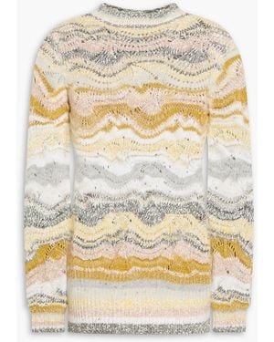 Missoni Crochet-knit Sweater - Natural