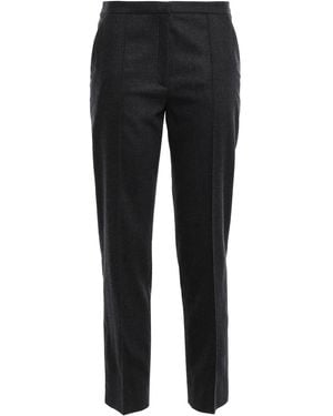 Nina Ricci Karottenhose aus twill mit überschlag - Schwarz