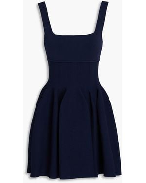 Jonathan Simkhai Piqué Mini Dress - Blue