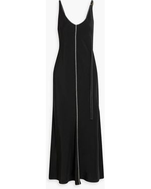 Sportmax Unione Crepe Maxi Dress - Black