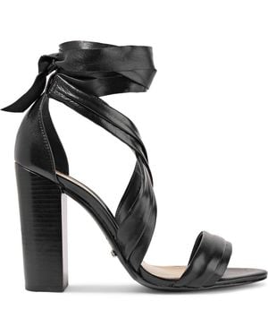 SCHUTZ SHOES Dream Leather Sandals - Black