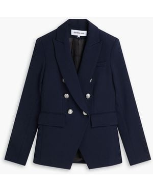Veronica Beard Miller Dickey Jersey Blazer - Blue